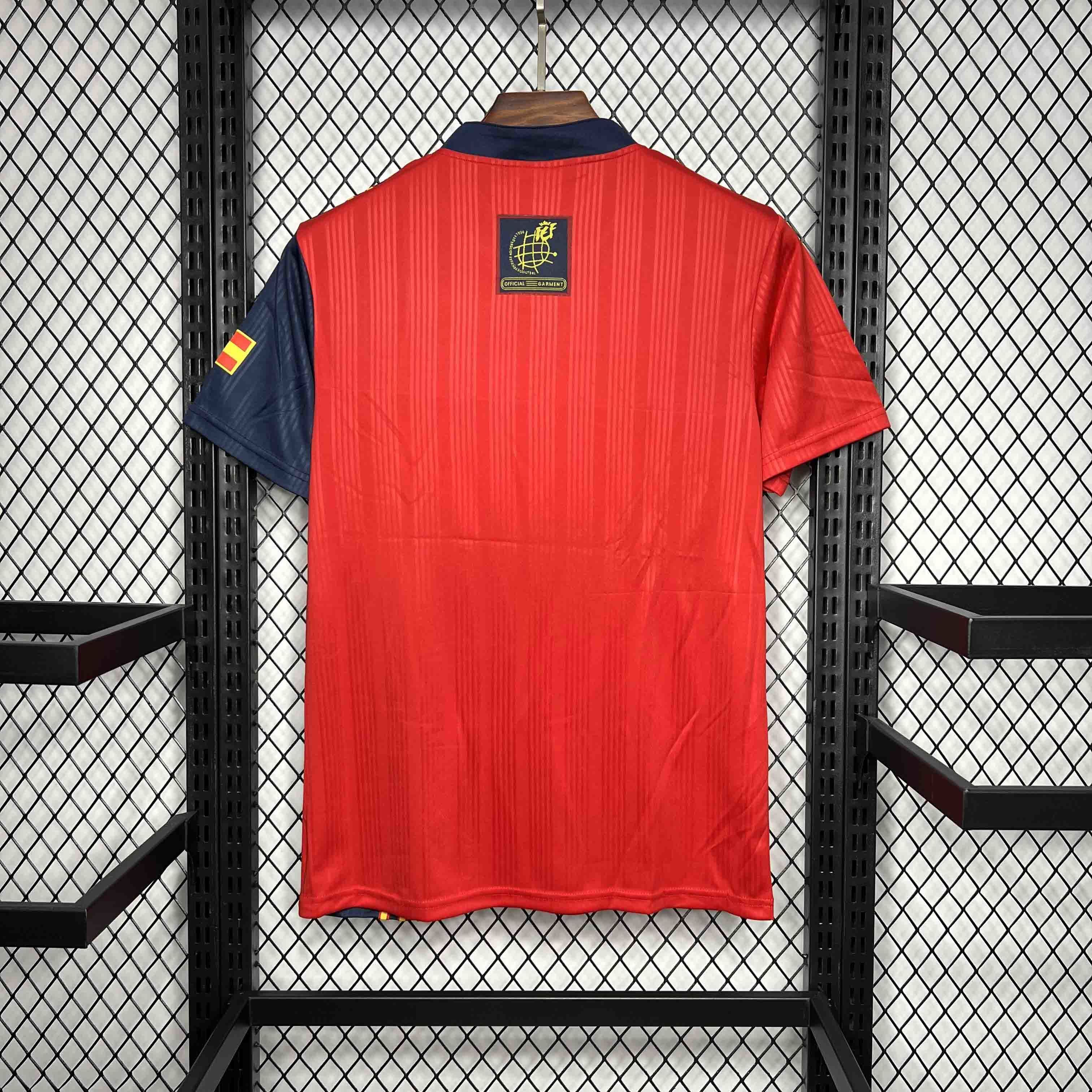 1996 Spain Home Retro Kit Vintage Shirt Sport AAAAJersey Yupoo 2