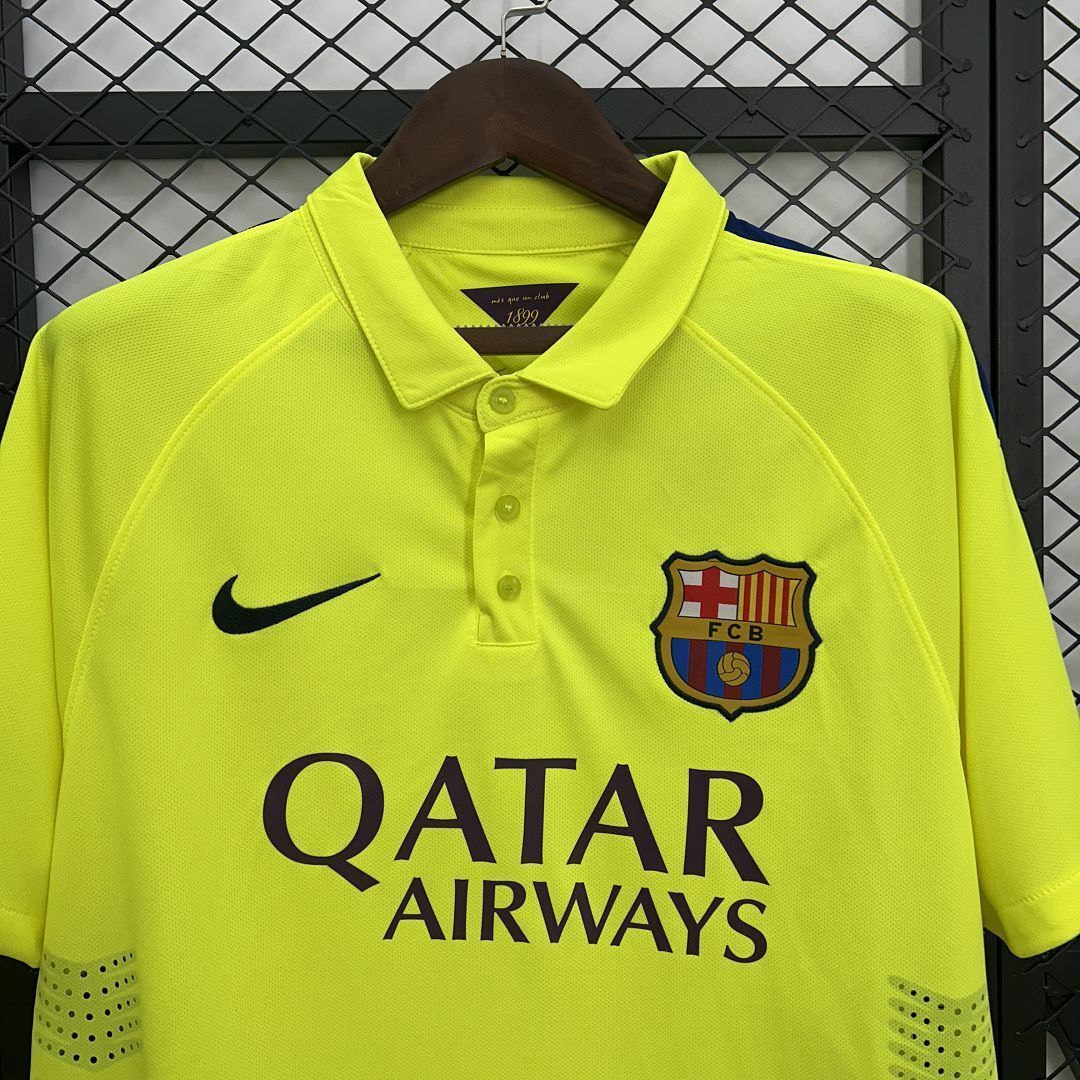 14-15 Barcelona Third Retro Kit Vintage Shirt AAAAJersey Supply Yupoo 2