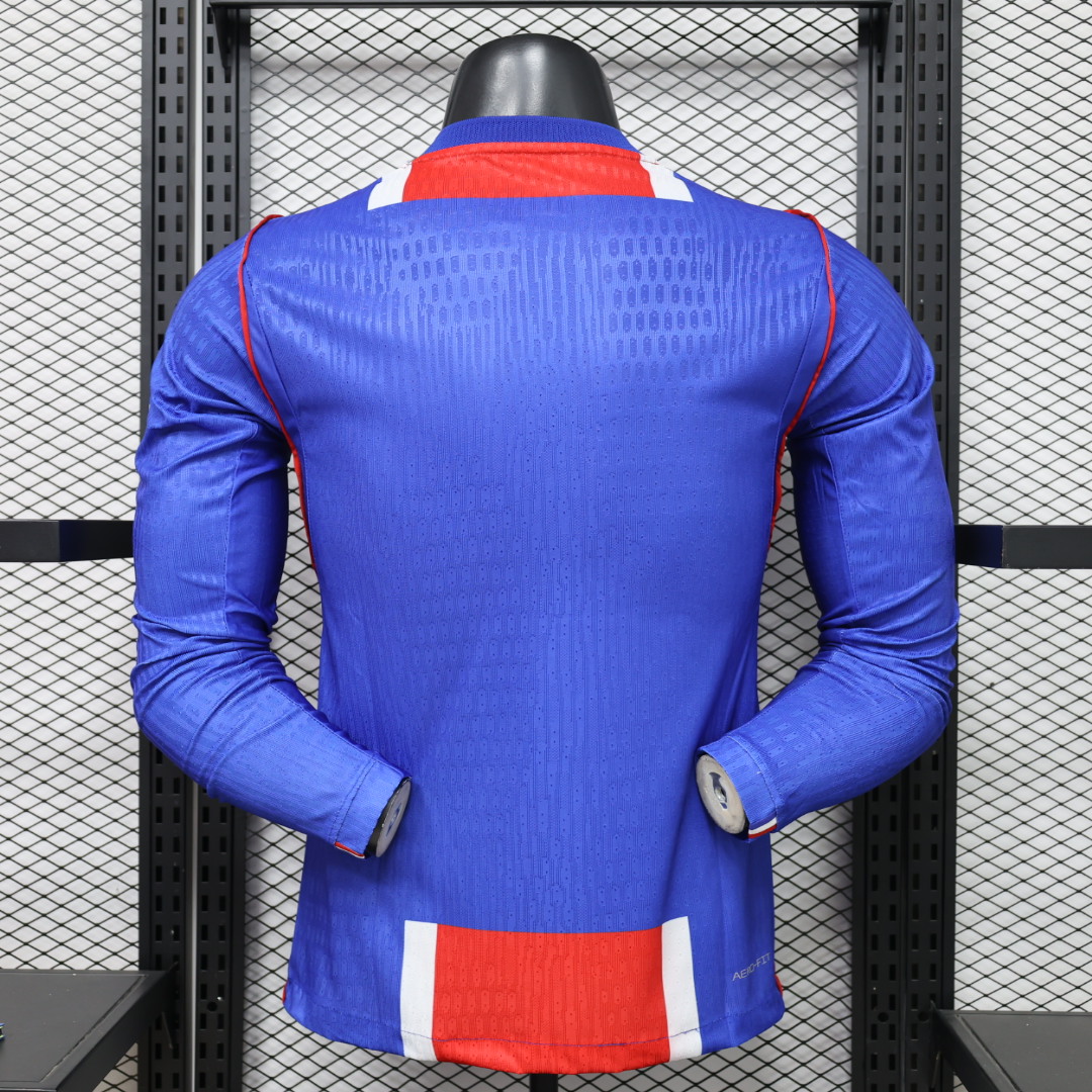 26-27 PSG Mens Home Kit Player Version Football Long Sleeve Shirts AAAAJersey Dropship Yupoo 8 6