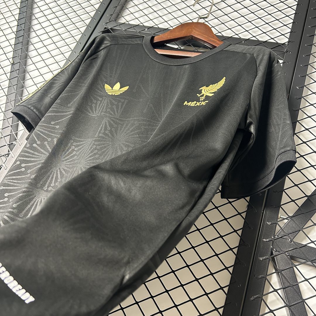 2025 Mexico Gold Jersey Black Special Edition Shirt Soccer Uniform AAAAJersey Wholesale Yupoo 4