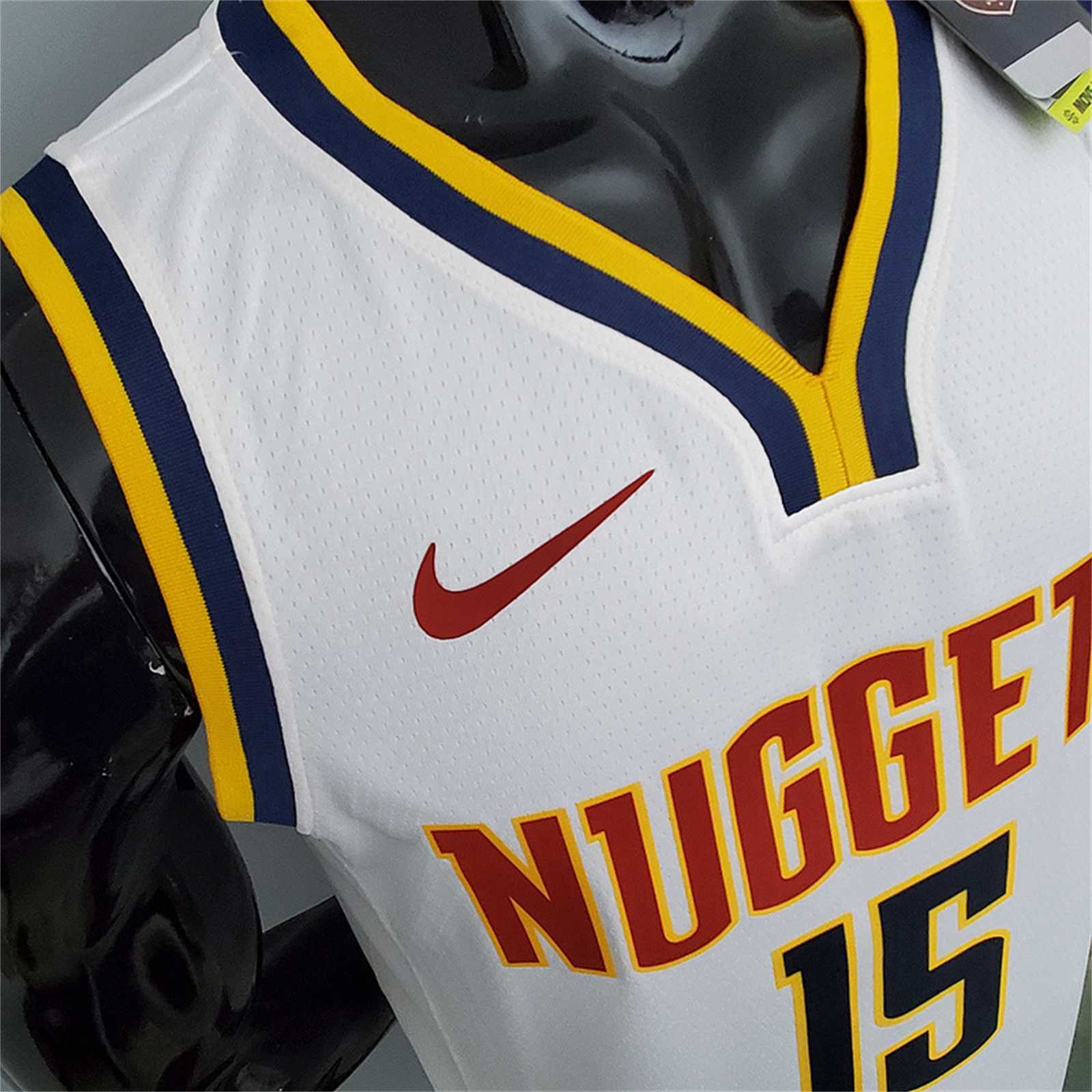 Nuggets Jokic #15 Limited White 2