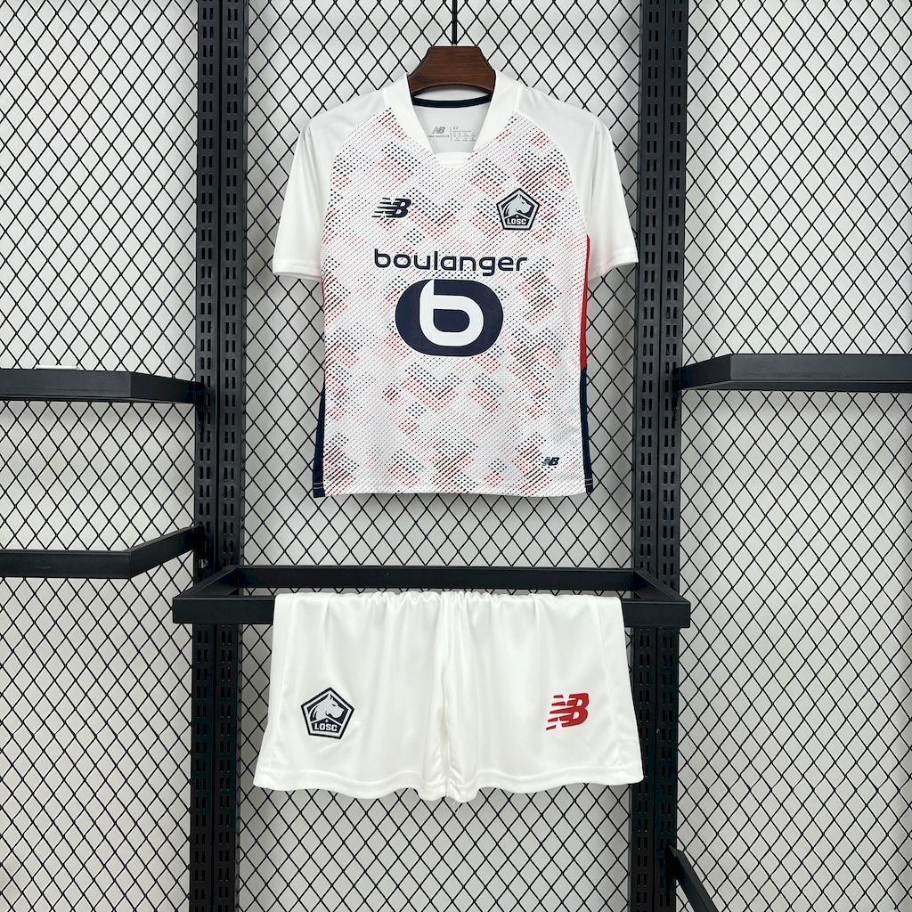 24-25 Lille Away Kids Kit Soccer AAAAJersey Yupoo