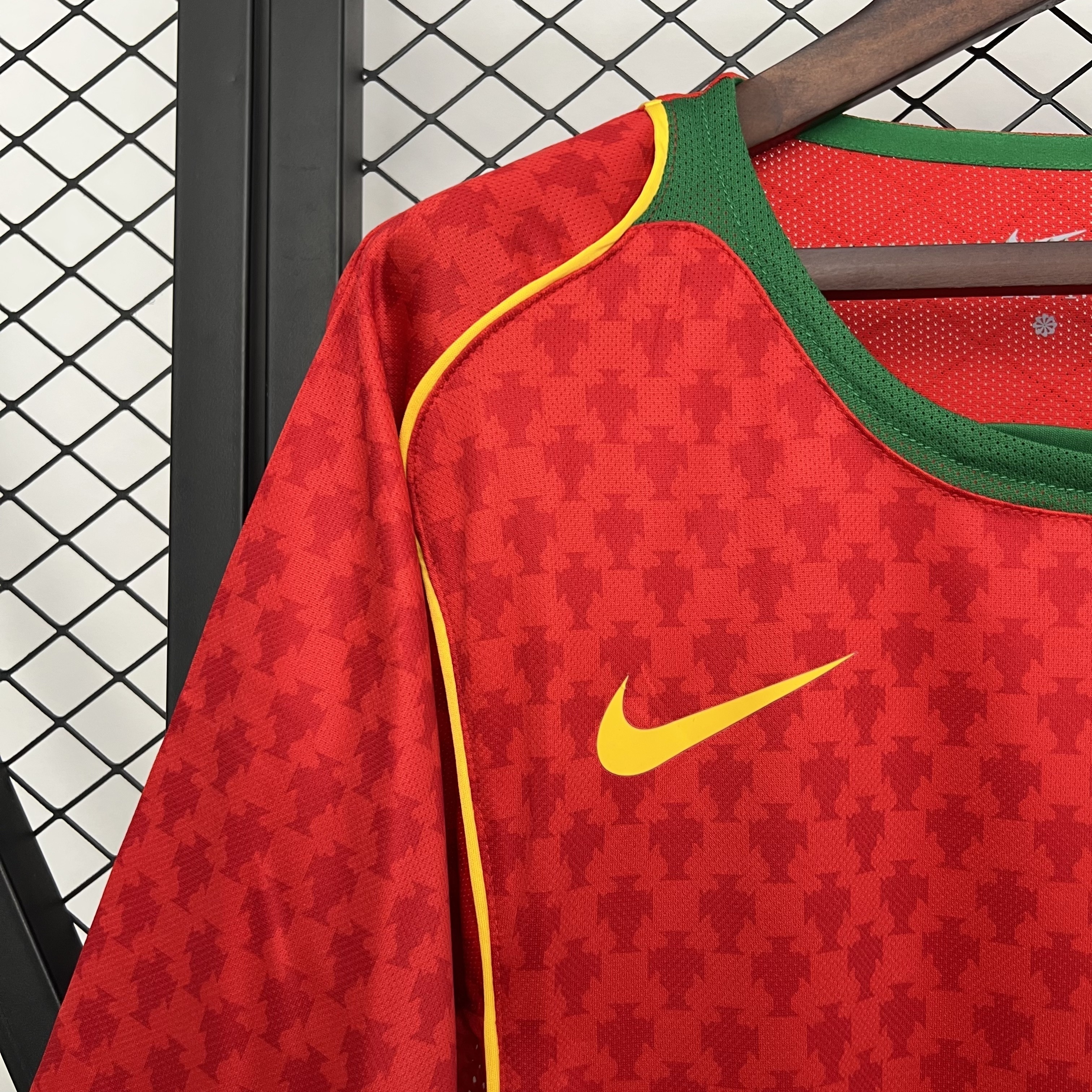 2004 Retro Portugal home Kit Vintage Shirt Football AAAAJersey Supply Yupoo 6