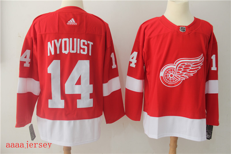 Detroit Red Wings ice hockey jersey M-3XL 底特律红翼队冰球服 3