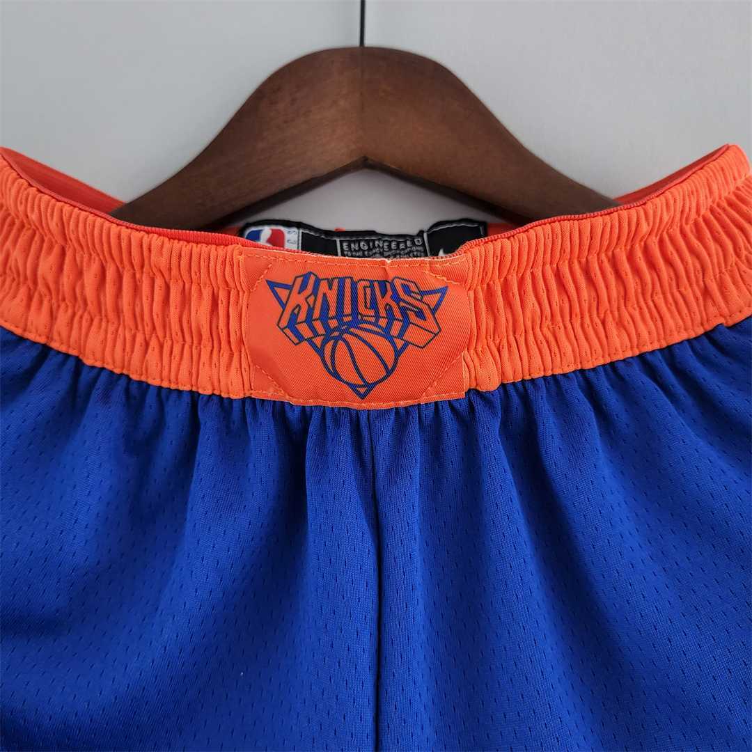 New York Knicks NBA Shorts Blue 5