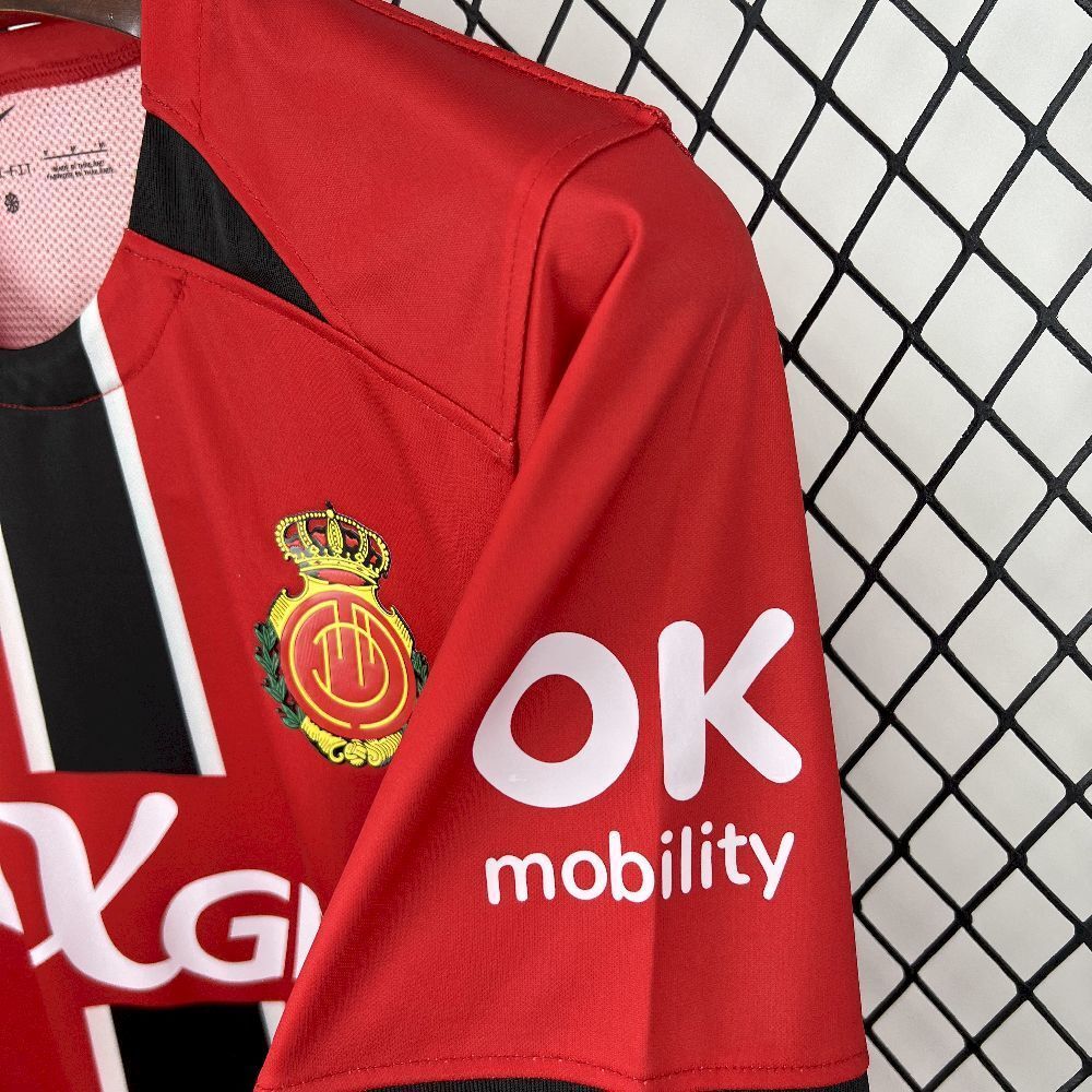 25-26 Mallorca Home Red Kit Soccer AAAAJersey Yupoo 1