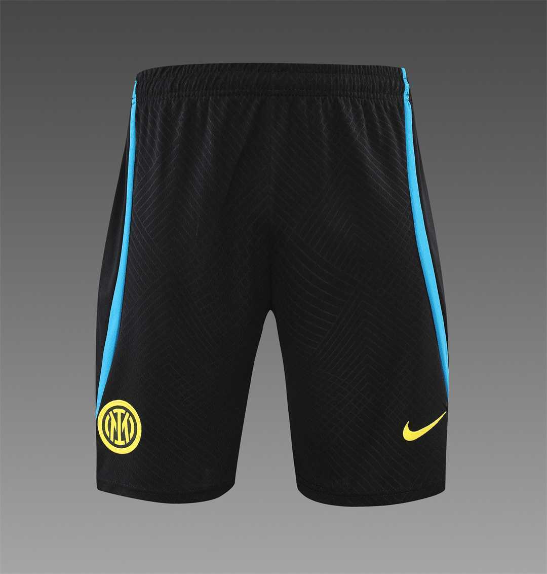 22-23 Inter Milan training suit short sleeve kit Black Blue 15