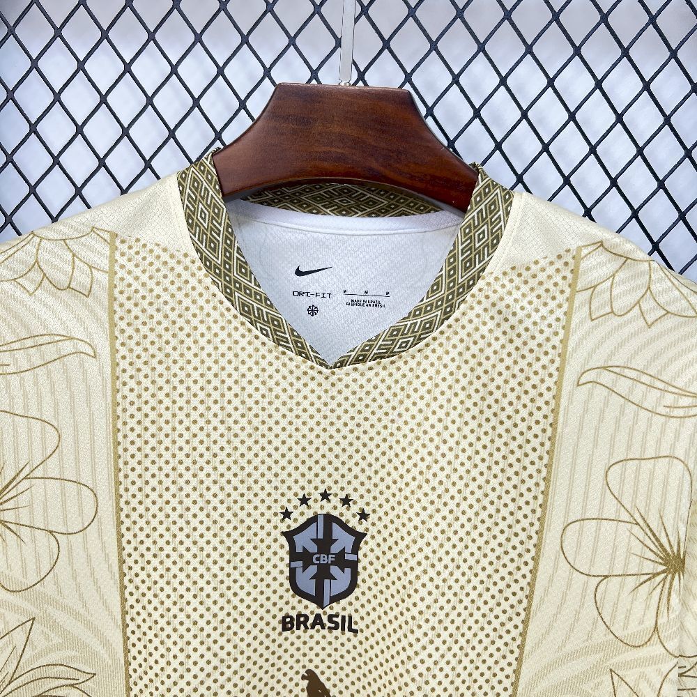 2025 Brazil Special Edition Kit Soccer T-Shirt AAAAJersey Yupoo-1 4