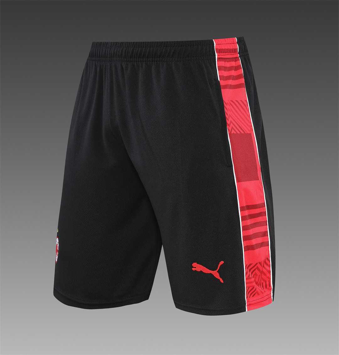 22-23 AC Milan Training Suit Short Sleeve Kit Red 4