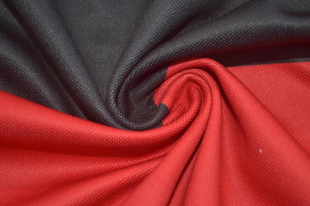 1990 Flamengo home red black 4