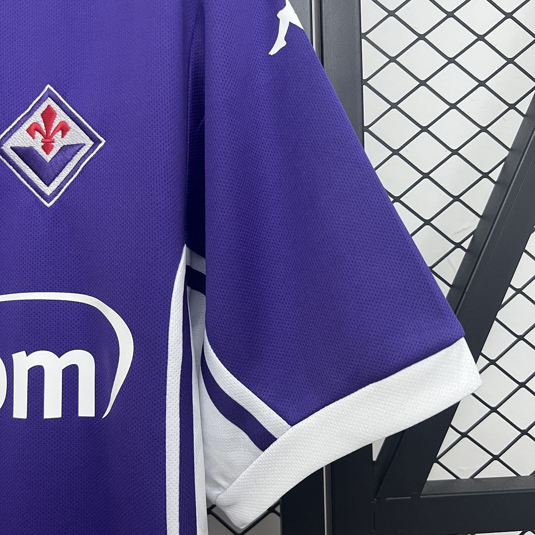 25-26 Fiorentina Home Kit Football T-Shirt Soccer AAAAJersey Yupoo 7