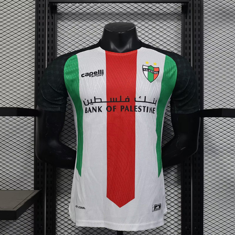 25-26 Palestine Home Kit Player Version Shirt AAAAJersey Dropship Yupoo