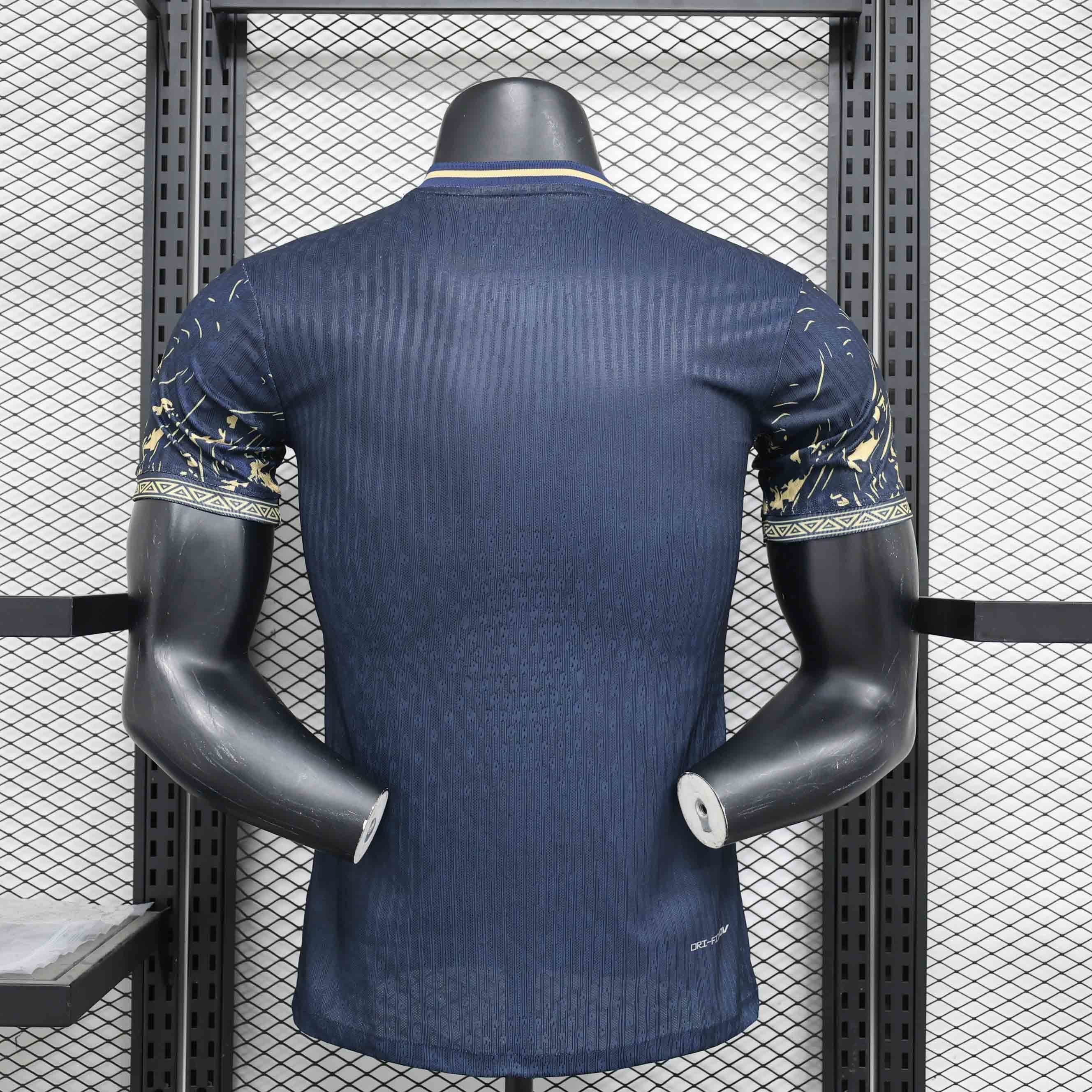 2024 Brazil Special Edition Navy Kit Player Version Shirt Sport AAAAJersey Yupoo 3