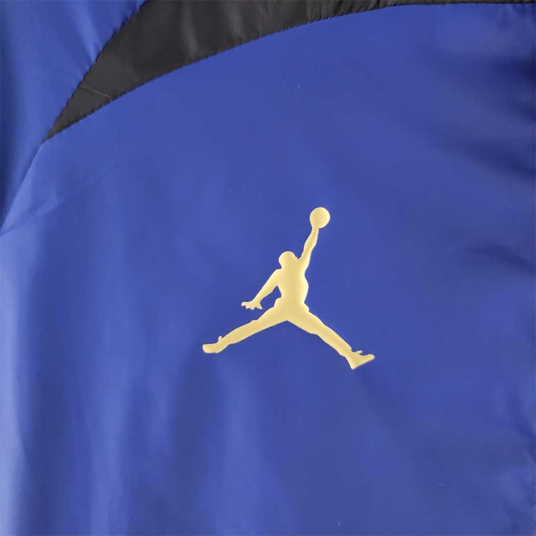 22-23 PSG Jordan blueblack Windbreaker 1