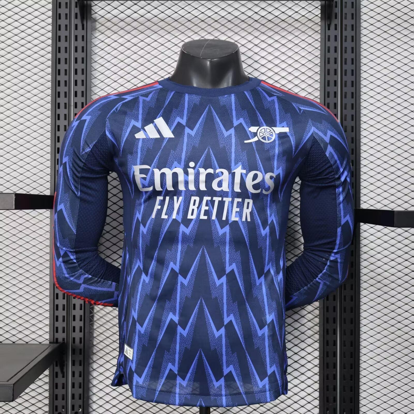 25-26 Arsenal Away Kit Player Version Long Sleeve Sino Shirt AAAAJersey Supplier Yupoo