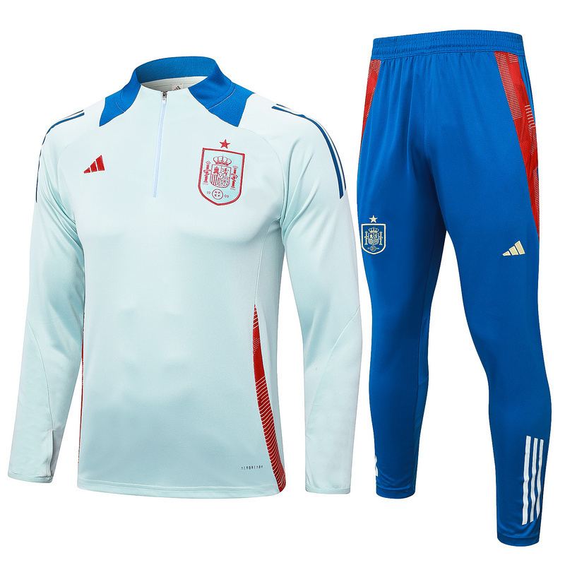 2024 Spain Long Sleeve Training Suit Football Shirts