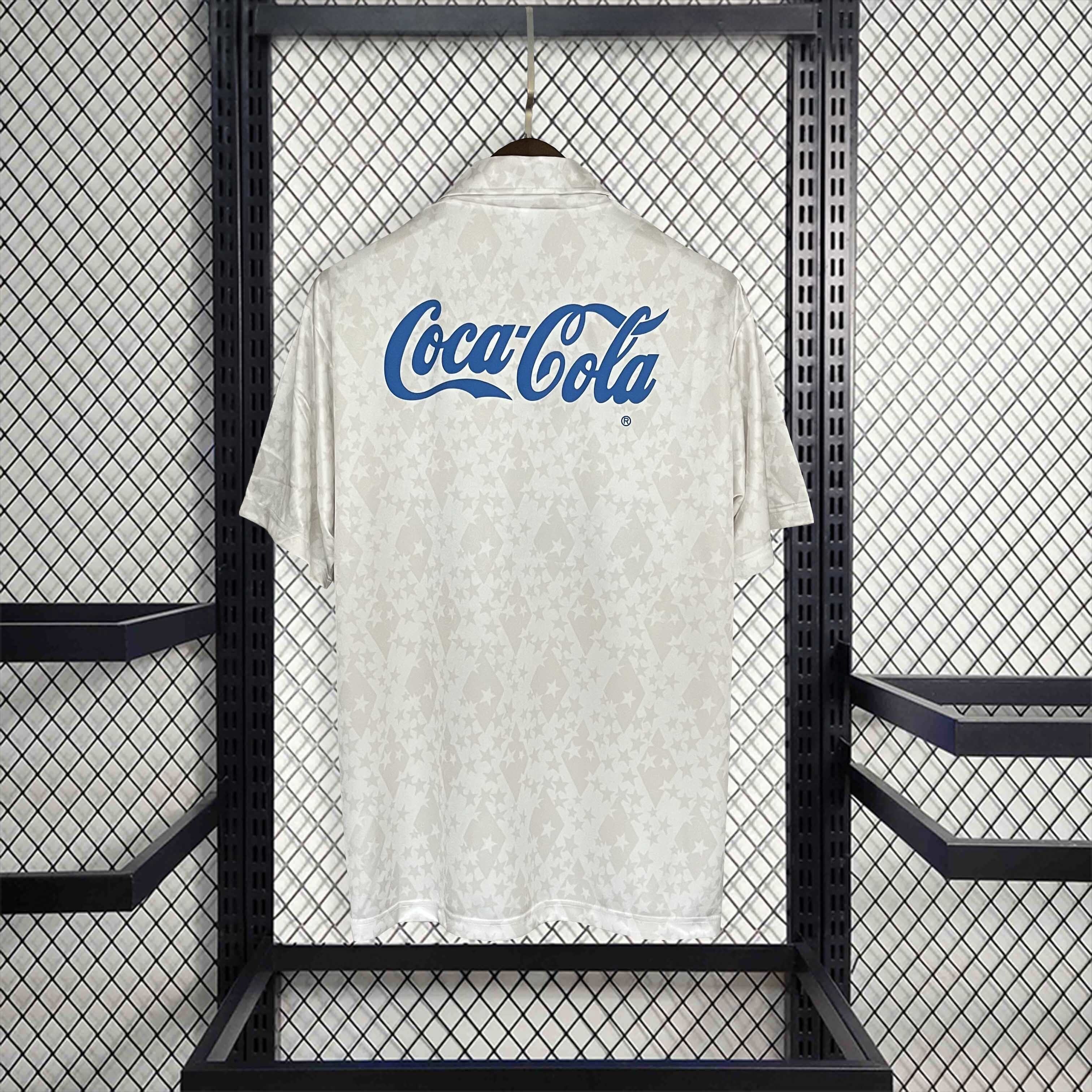 93-94 Cruzeiro Away S-XXL football t-shirt 4
