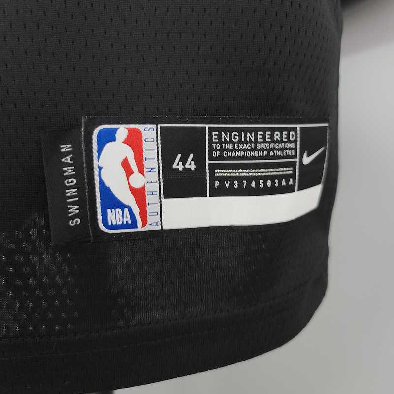 HARRIS#12 Brooklyn Nets black 3