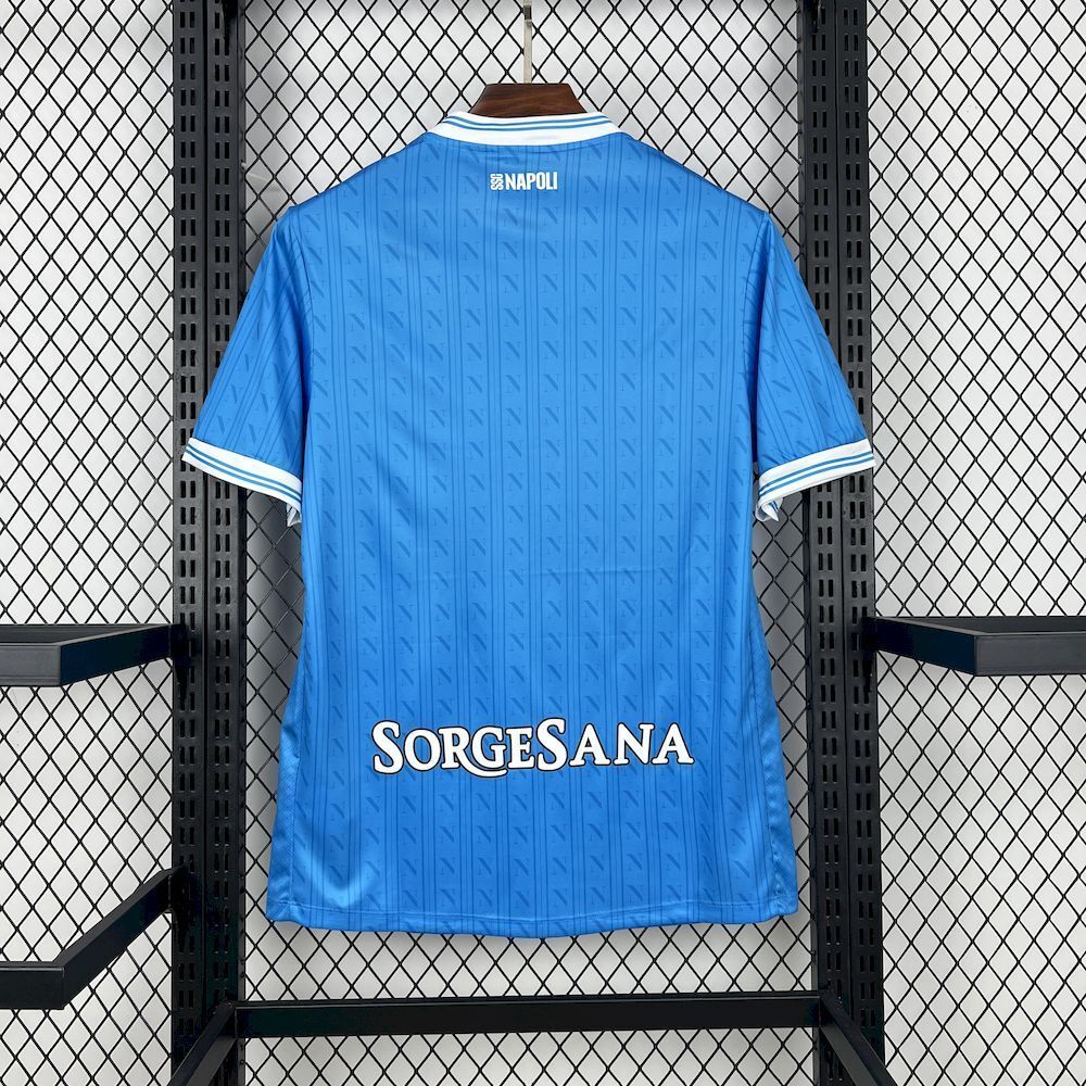 25-26 Napoli Home Kit Football T-Shirt Sport Summer Clothes AAAAJersey Supply Yupoo 3