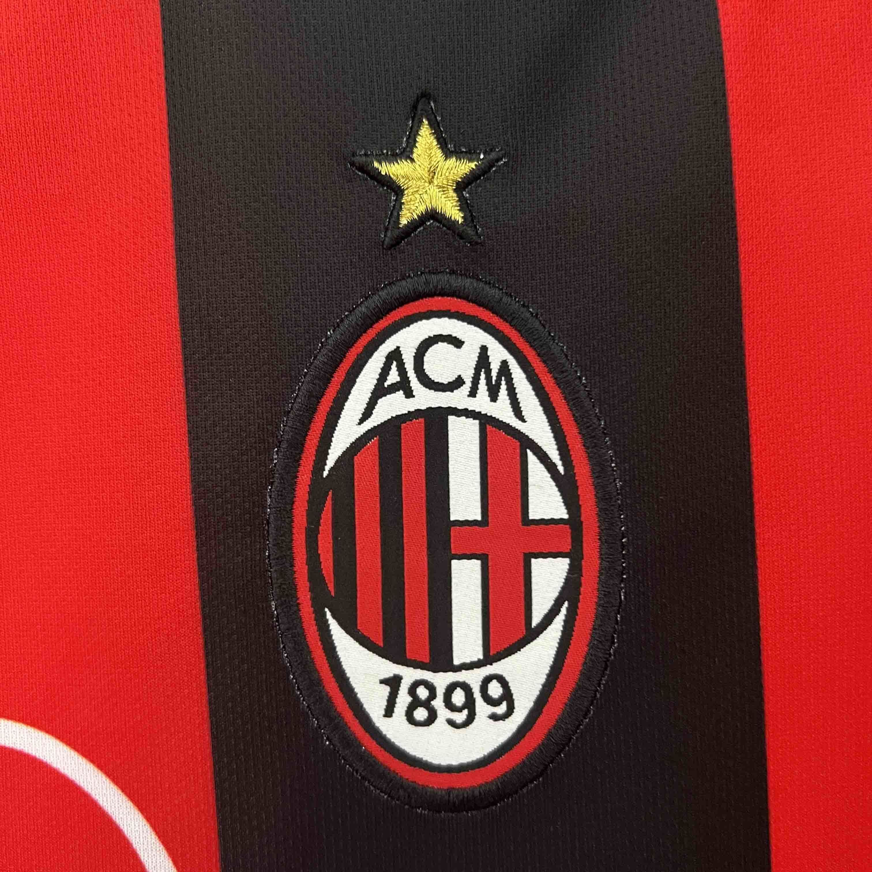 01-02 AC Milan Home Retro Kit Soccer Uniform AAAAJerseys Dropshipping Yupoo 2