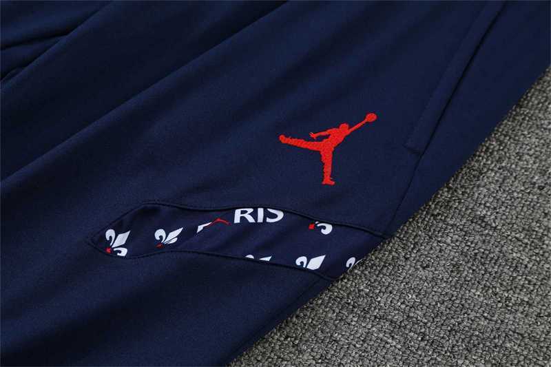 Polo Jordan PSG sapphire blue and white print 6