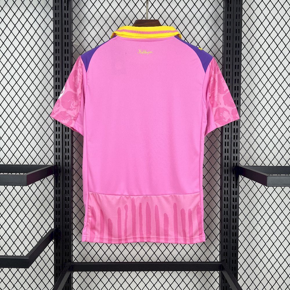 25-26 Borussia Dortmund Pink Kit Special Edition Shirt Football Apparels Soccer AAAAJersey Yupo 5