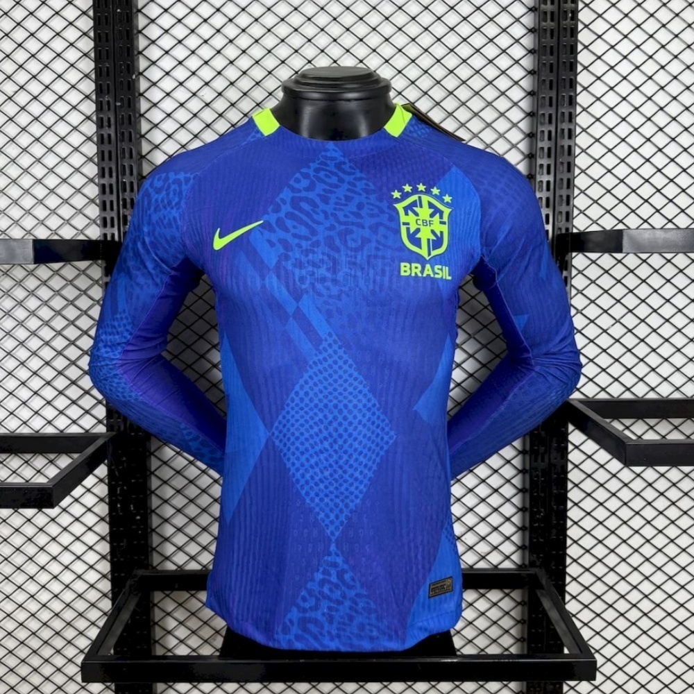 2025 Brazil Away Long Sleeve Kit Player Version Shirt AAAAJersey Yupoo