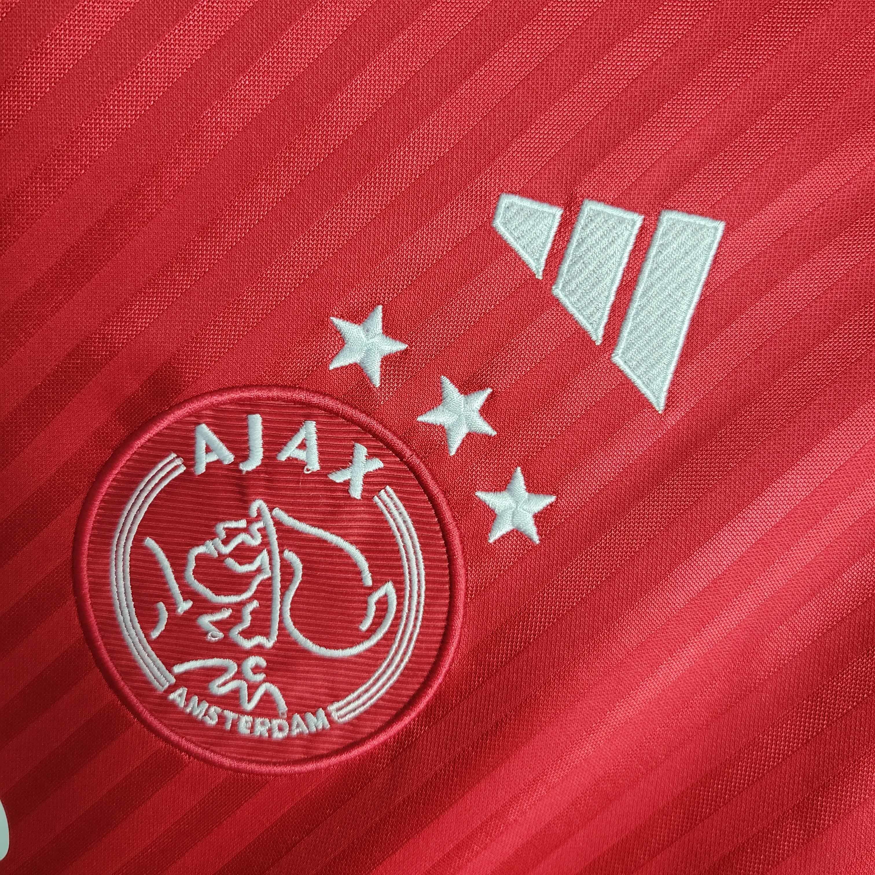 23-24 Ajax Home S-4XL Soccer Jersey 2