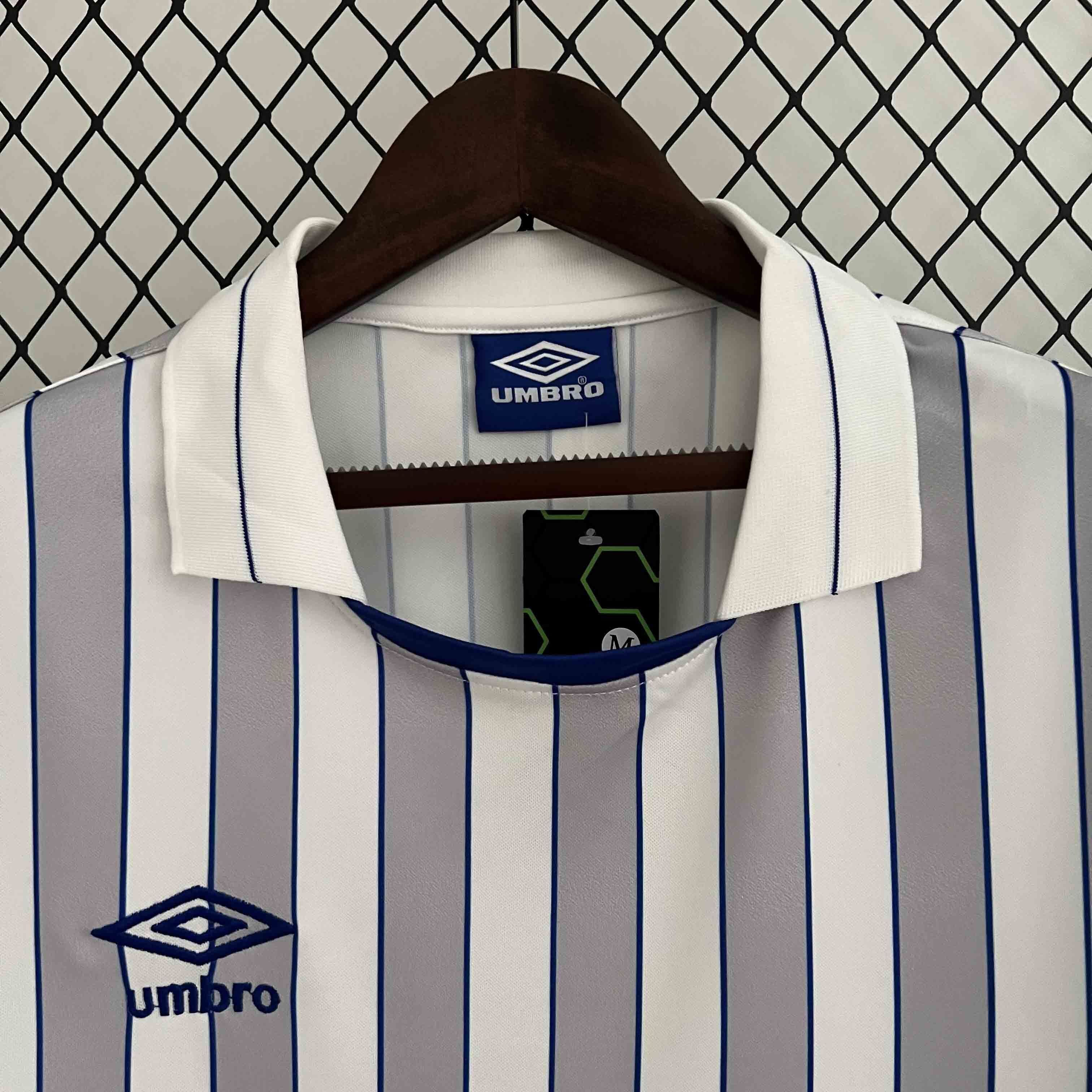 88-90 Retro Everton Away S-XXL Cheap Soccer Jerseys 2