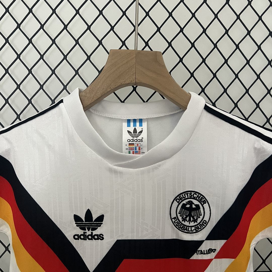 1990 Germany Home Retro Kids Kits World Cup Shirt Cheap Jerseys Yupoo 4