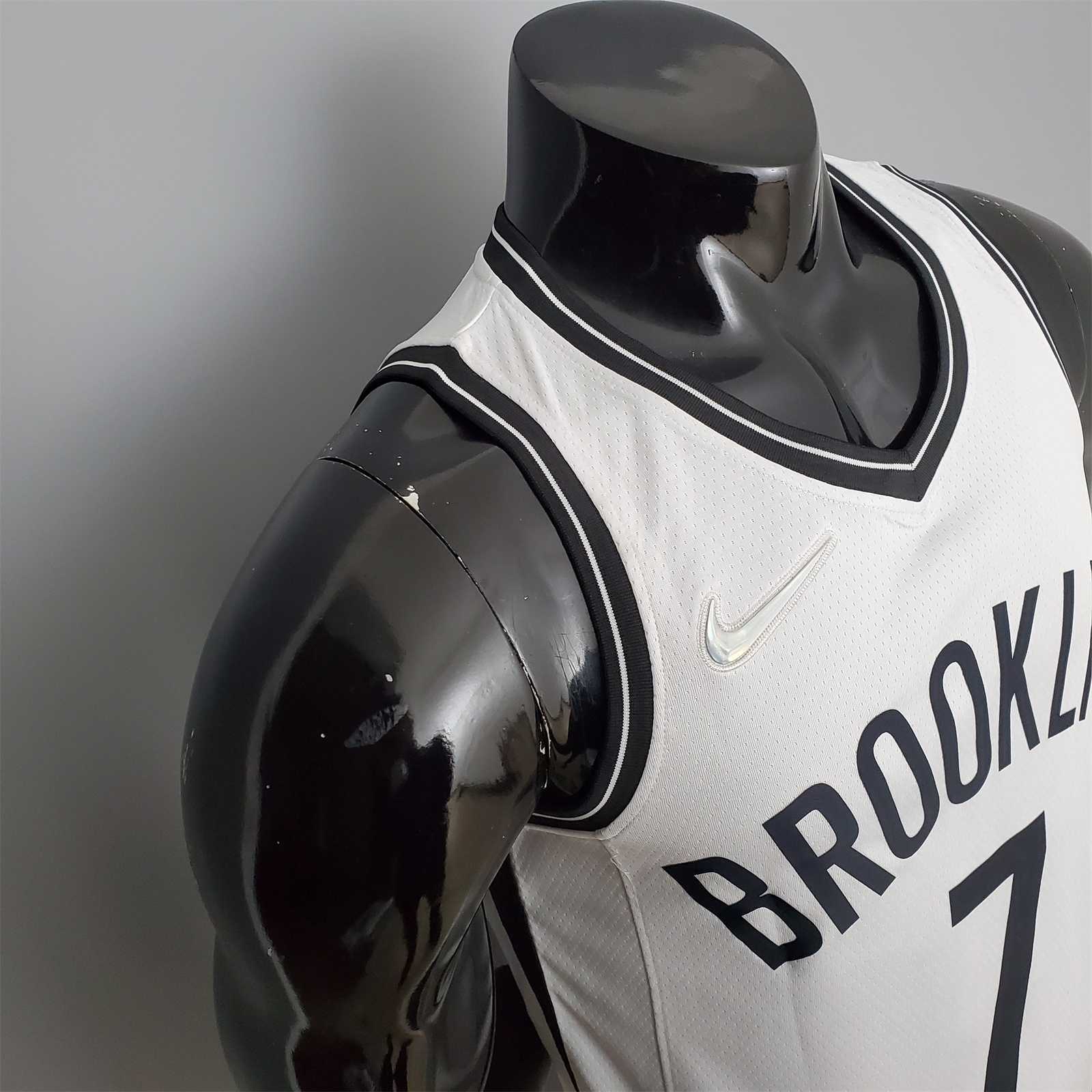 75th Anniversary DURANT#7 Nets White 8