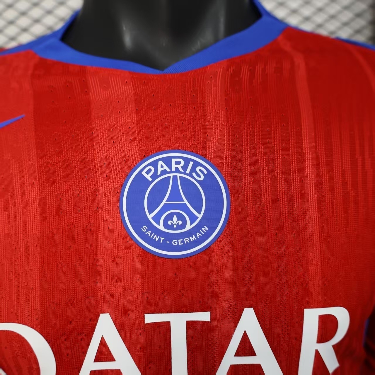25-26 PSG Third Away Kit Football Player Version Long Sleeve Shirt AAAAJersey Dropship Yupoo 2