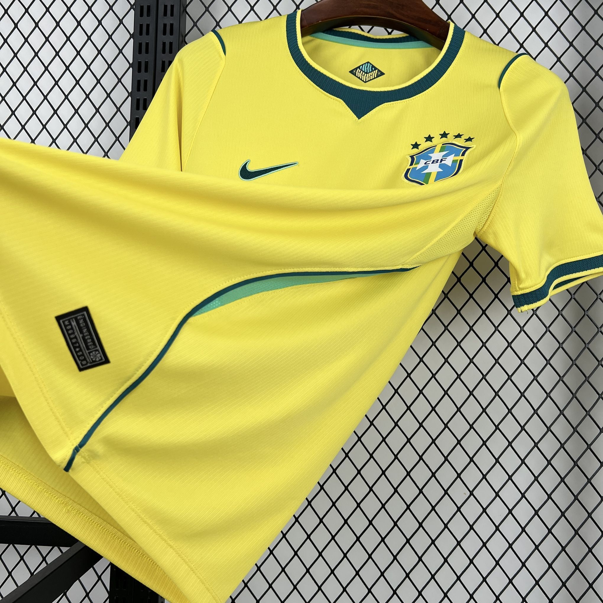2026 World Cup Brazil Home Yellow Soccer Shirt Fan Version 2