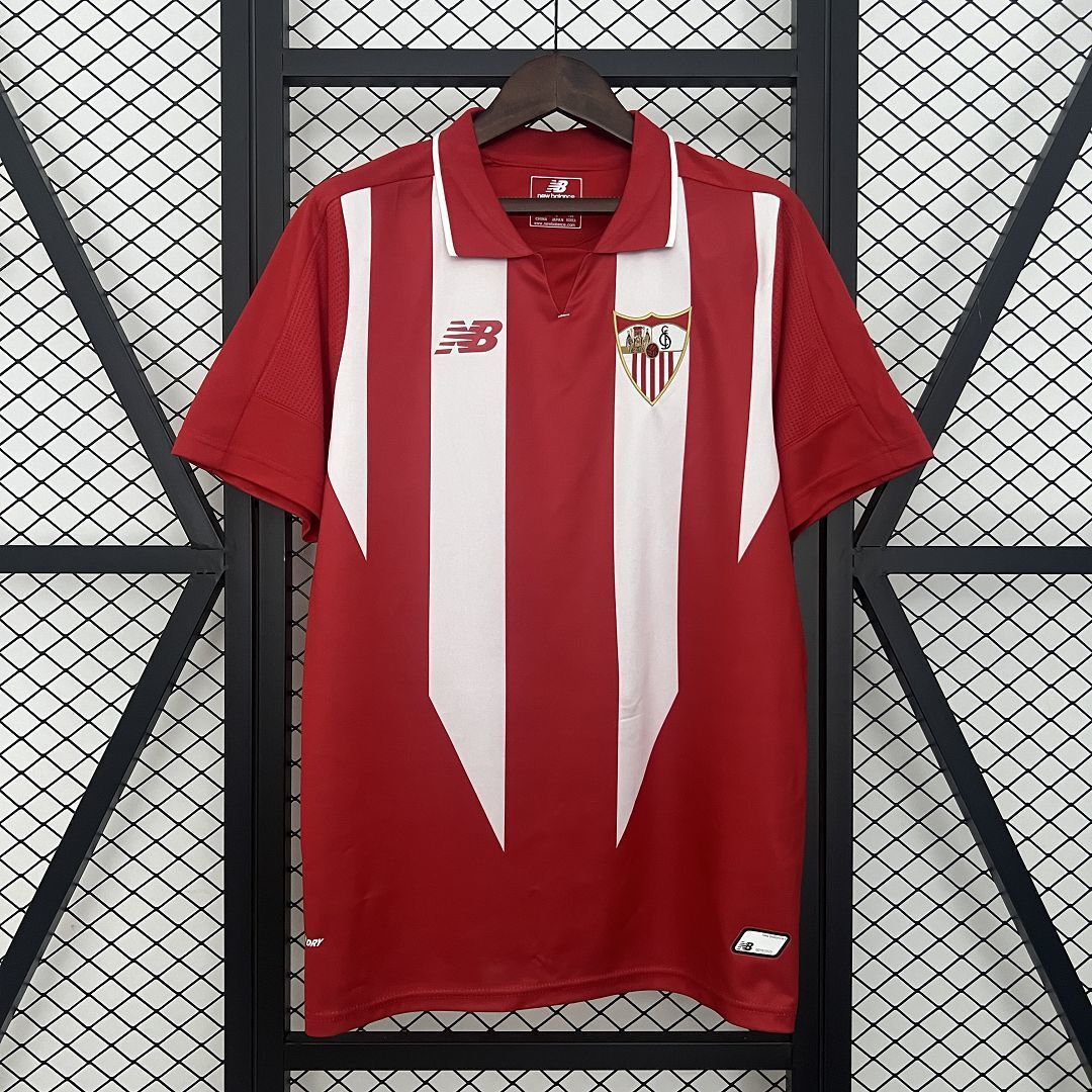 15-16 Sevilla Home Retro Kit Vintage Shirt AAAAJersey Dropship Yupoo