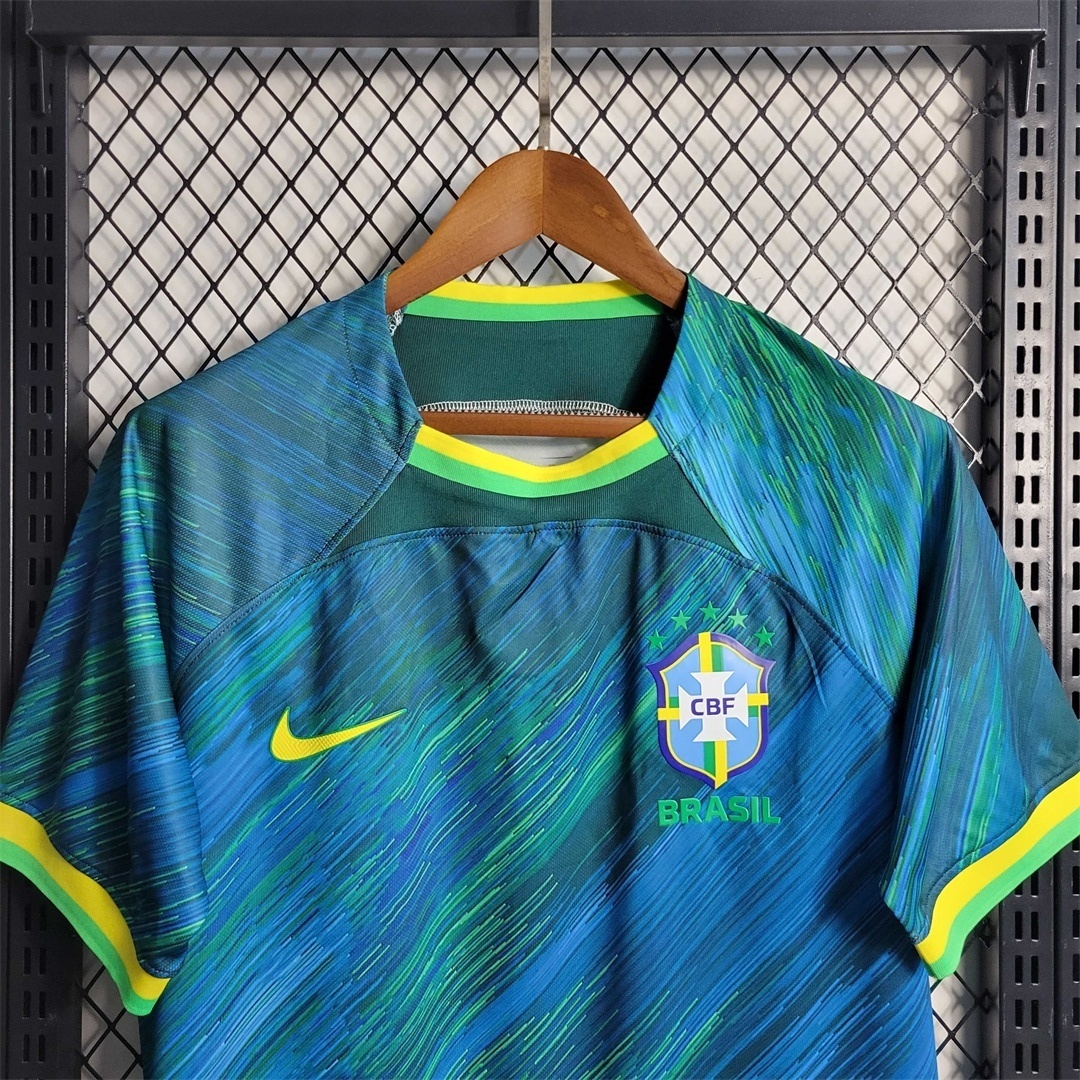 2023 Brazil green training suit 1