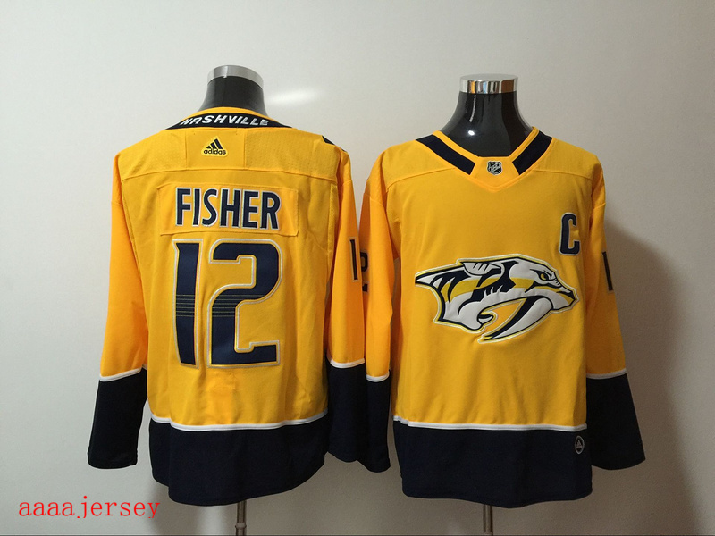 Nashville Predators ice hockey jersey M-3XL 纳什维尔掠夺者队冰球服 4