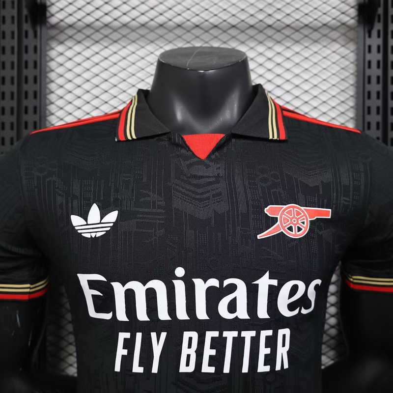25-26 Arsenal Black Special Edition Kit Player Version Shirt AAAAJersey Wholesale Yupoo 4