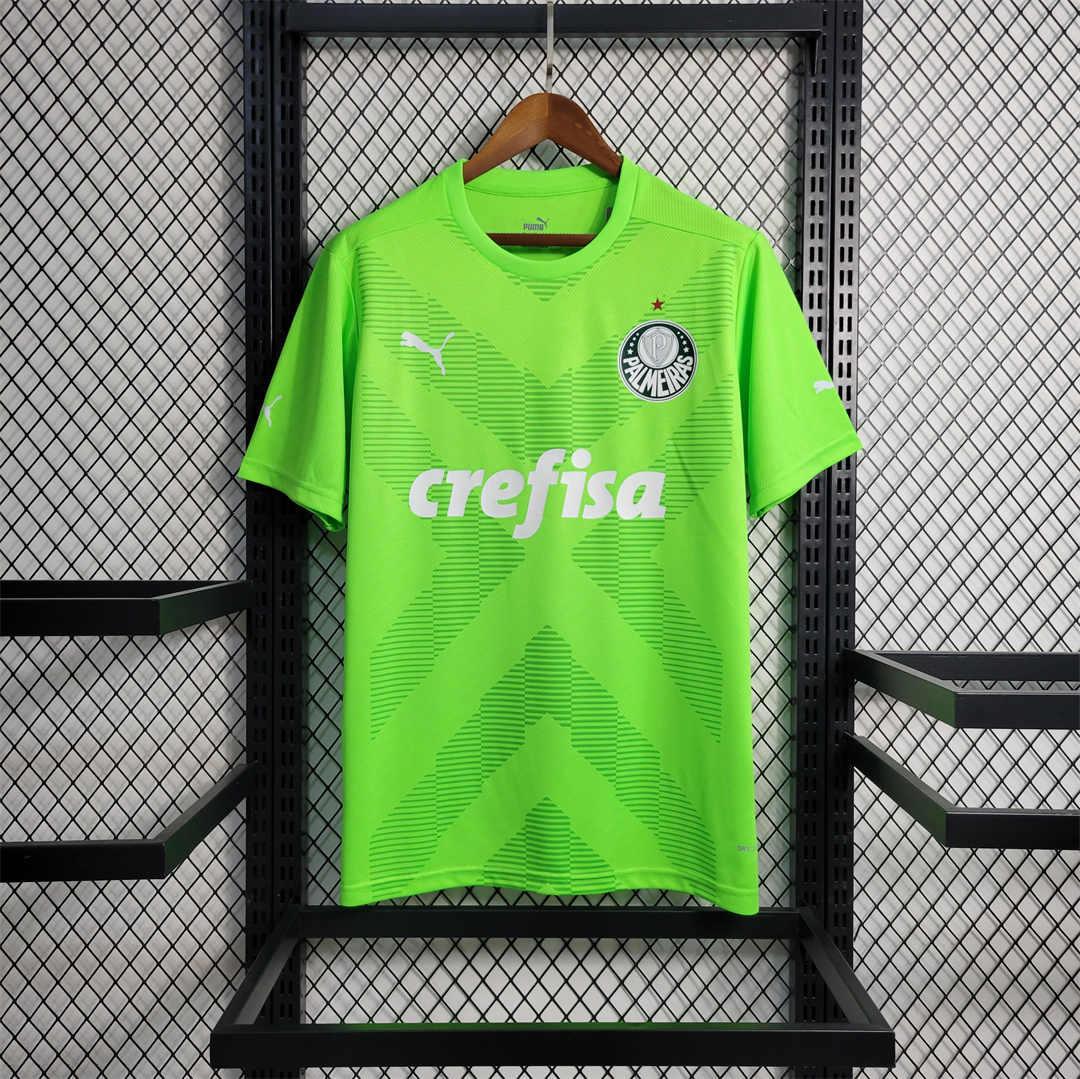 23-24 Palmeiras fluorescent green goalkeeper