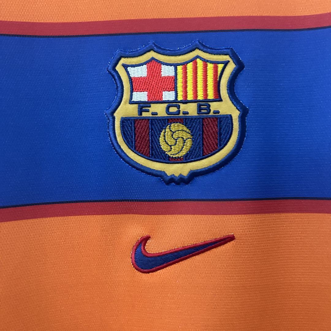 98-99 Barcelona Fourth Retro Kit Vintage Shirt AAAAJersey Dropship Yupoo 6