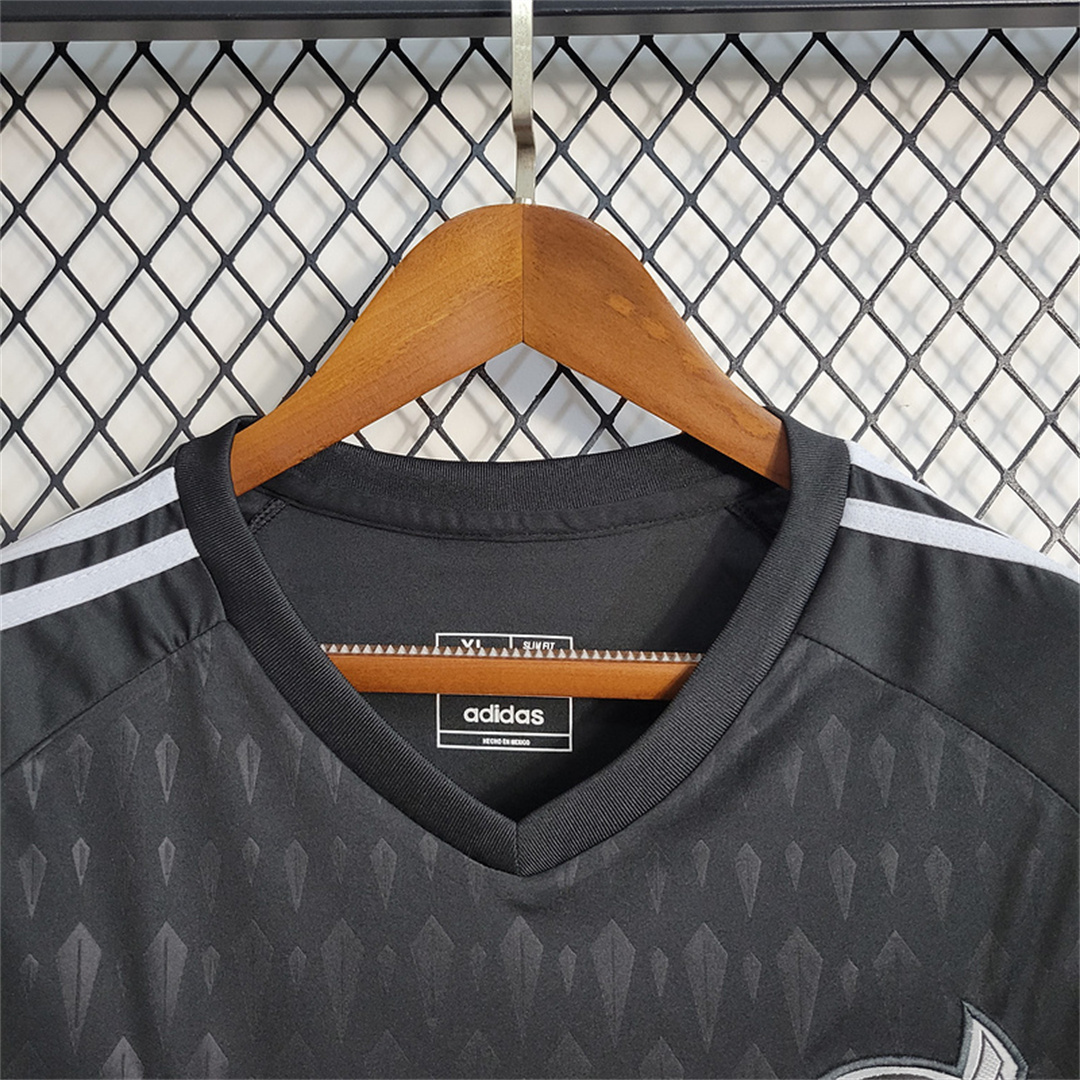 2023 Mexico Black Training Shirt 3