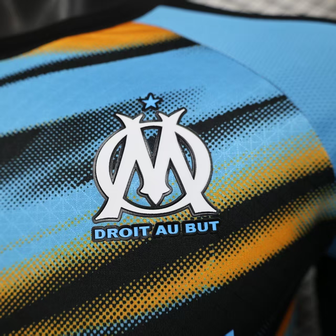 Marseille pre-match training Kit Player Version Shirt AAAAJersey Supplier Yupoo 2