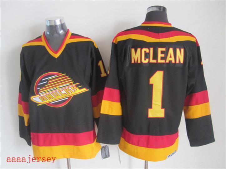 Vancouver Canucks retro ice hockey jersey M-3XL 温哥华加人队复古冰球服