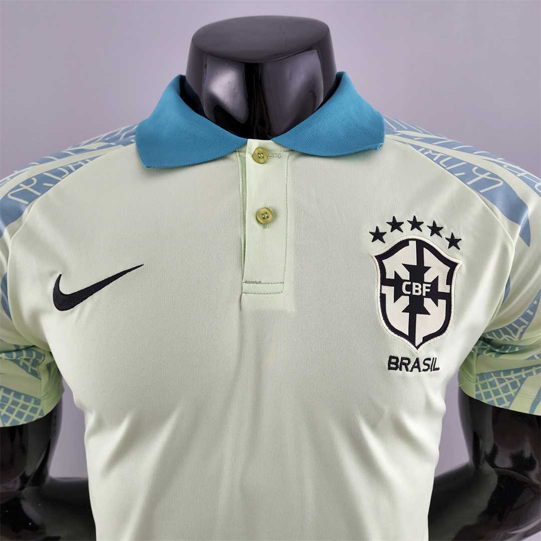 2022 Brazil light green POLO 5