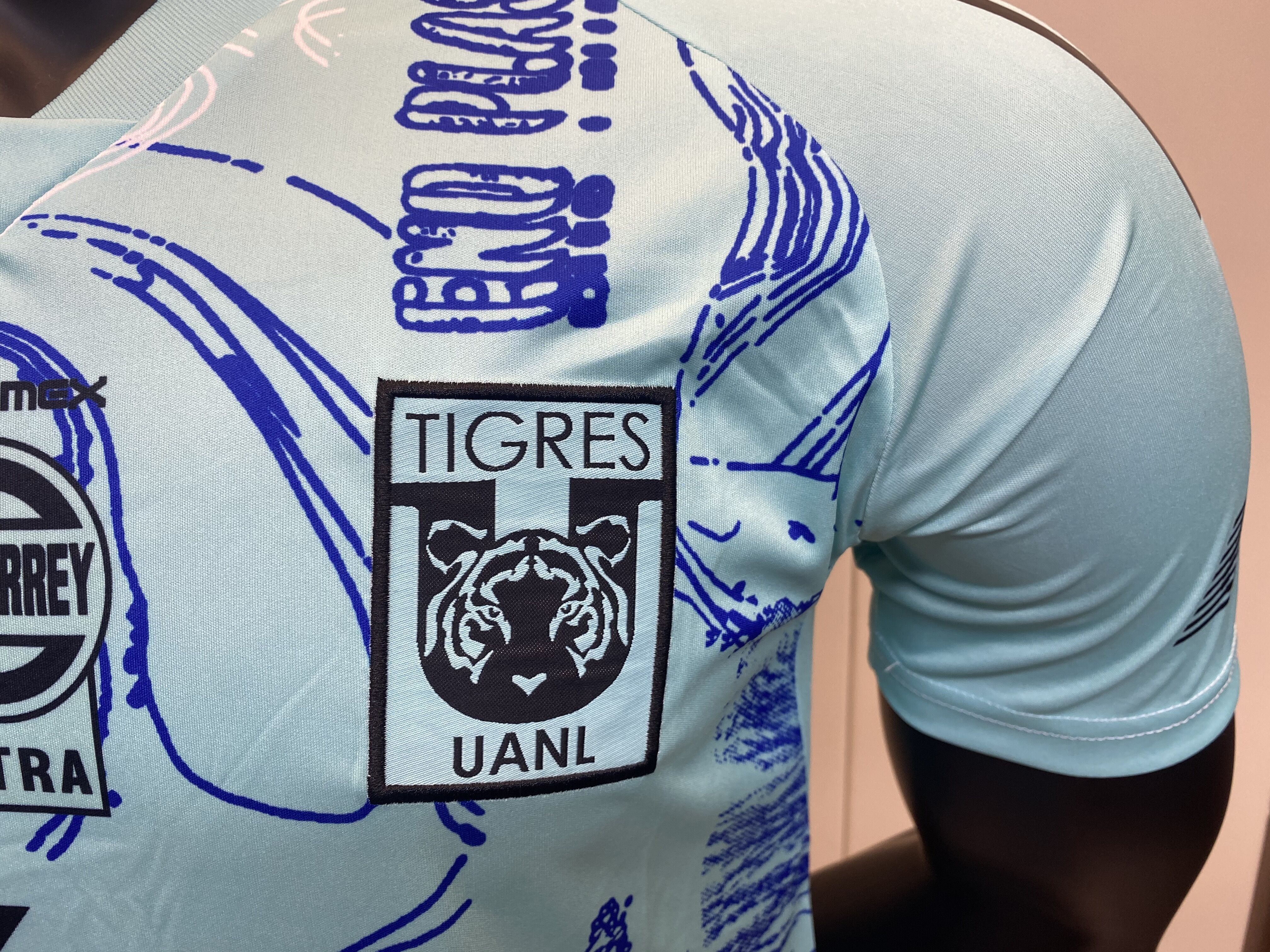23-24 Tigres UANL Special Edition Kit Player Version Blue Shirt Soccer Jerseys Yupoo 5