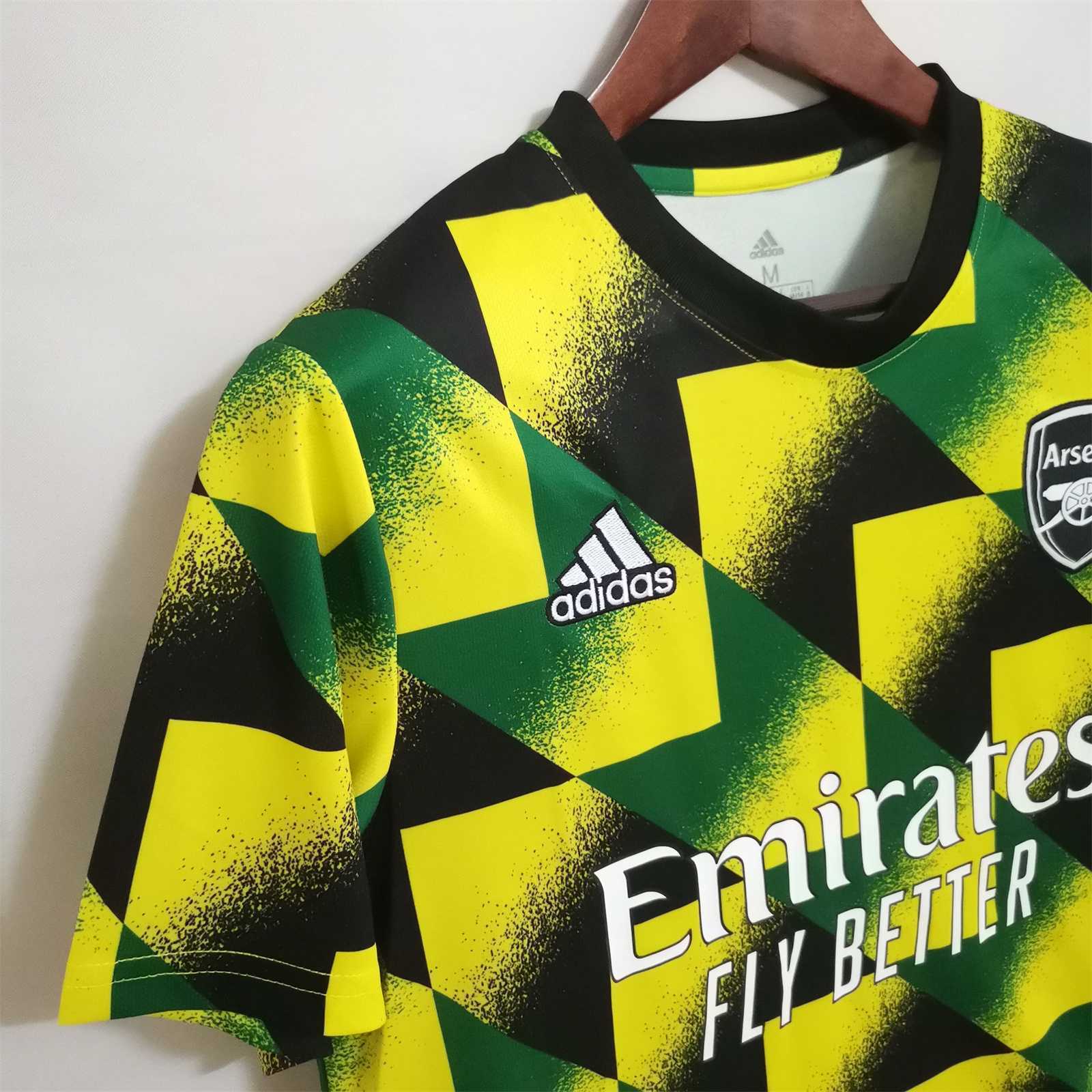 22-23 Arsenal yellow training suit 5