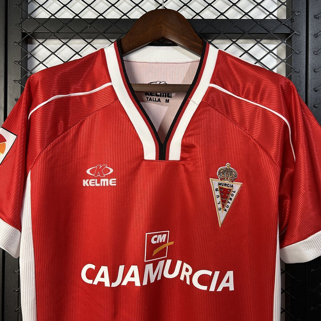 99-01 Murcia Home Retro Kit Vintage Shirt Soccer AAAAJersey Yupoo 6