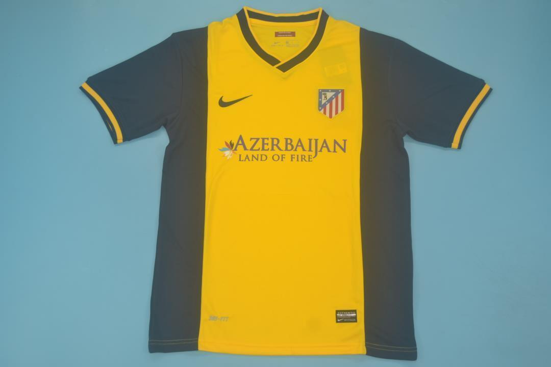 13-14 Atletico Madrid yellow away