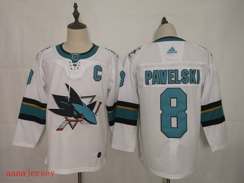 San Jose Sharks ice hockey jersey M-3XL 圣何塞鲨鱼队冰球服 5