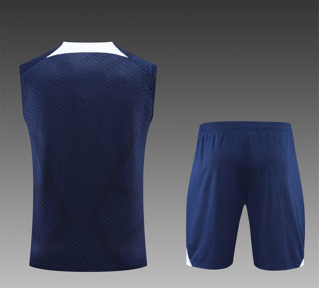 22-23 PSG vest training suit kit dark blue 10