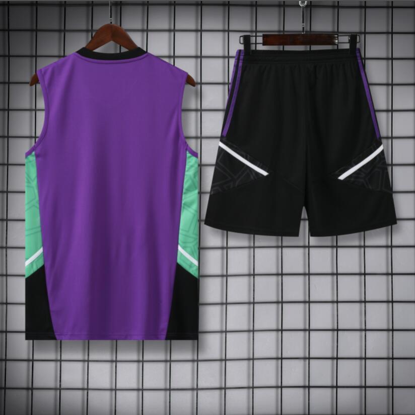 23-24 Real Madrid Training Vest Kit S-XXL Soccer Jerseys 1